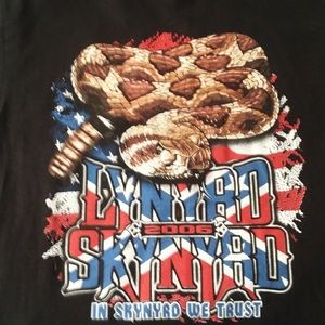 Lynyrd skynyrd 2006 tour shirt